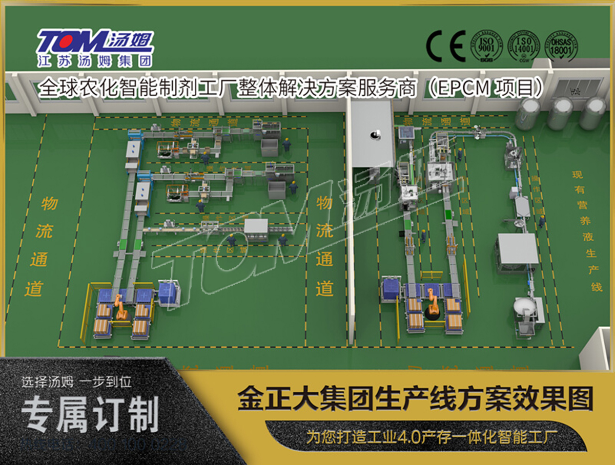 金正大集團(tuán)生產(chǎn)線(xiàn)方案效果圖